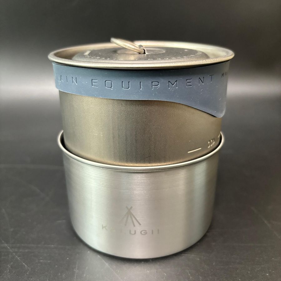 Ti SOLO pot NHのスタッキング検証